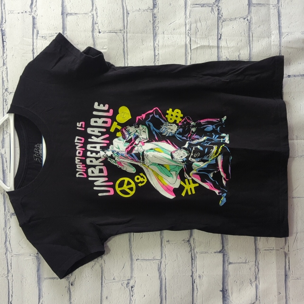 JoJo's Bizarre Adventure Diamond Is Unbreakable Women's T Shirt Size Medium